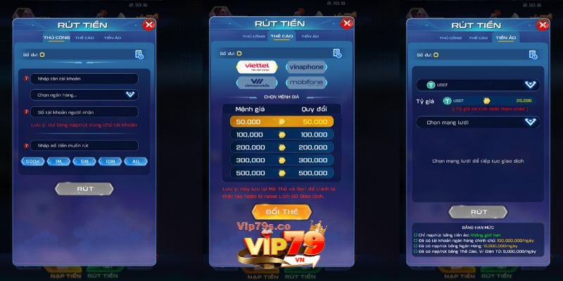 4 bước rút tiền Vip79 nhanh chóng